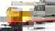 Class 37/0 Centre Headcode 37371 BR Railfeight (Red Stripe) Diesel Locomotive - DCC Sound