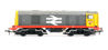 Class 20/0 20010 in BR Railfreight grey with red stripe and disc headcodes