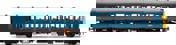Class 117 3-Car DMU L412 BR Blue - DCC Sound