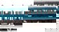 Class 121 Single-Car DMU W55033 BR Blue - Fitted Passengers