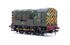 Class 08 08923 BR Green (Wasp Stripes) Diesel Locomotive - Weathered