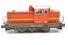 Henschel DHG 700 DVM ML003 in red (DCC fitted, AC 3-rail)