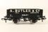 5-Plank open wagon in black - A. Butler & Co., Henley - No. 6 - Limited Edition for Pendon Museum