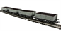5 Plank wagon with wooden floor P252247 in BR grey