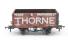 7 Plank End Door Wagon 1336 in 'Pease 7 Partners Ltd Thorne Brown Livery - Limted Edition of 500 Pieces for Rails of Sheffield