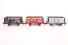7-Plank Open Wagons - Pack of 3 - Wagon A) 123 in 'M. A. Ray' Grey Livery, Wagon B) 7 104 in 'G. Holmes' Red Livery Wagon C) 6 in 'F. W. Wacher' Black Livery - Limited Edition for Modelzone