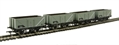 7-plank end door wagon in BR grey livery P38099