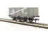 7 plank wagon with end door 127916 in LNER grey