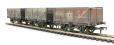 7-plank and 8-plank 'Coal trader' BR (P numbered) wagons  - Pack of three - weathered