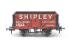 7 Plank Fixed End Wagon 86 in 'Shipley Colliers Ltd' Bauxite Livery - Limited Edition for Sherwood Models