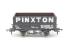 7 Plank Fixed End Wagon 718 in 'Pinxton' Black Livery - Limited Edition for Geoffrey Allison