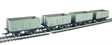 8 plank wagon with fixed end in BR grey livery - P308328