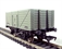 8 plank wagon with fixed end in BR grey livery - P308328
