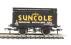 8 plank wagon with coke rails 5061 in Suncole livery