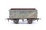 16 Ton Steel Mineral Wagon B219829 with End & Top Flap Doors in BR Grey Livery - Weathered - Split from set