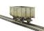 16 ton steel mineral wagon without top flap doors in BR grey B25304 - weathered
