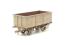 27 Ton steel mineral chalk tippler wagon in BR grey - B381293 - weathered