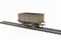 27 Ton steel mineral chalk tippler wagon in BR grey - B381366 - weathered