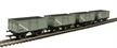 16 ton pressed end door steel mineral wagon with top flap doors in BR grey livery B80220