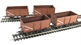 16 ton slope side mineral wagon riveted side door in MWT brown