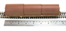 102 Tonne GLW Thrall BRA steel strip carrier in EWS livery - weathered