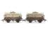 3 x 14 Ton Tank Wagons in 'National Benzole' Silver Liveries - Weathered - Wagon A) 762 with Small Filler Cap, Wagon B) 764 with Small Filler Cap, Wagon C) 766 with Small Filler cap - Limited Edition for Hereford Model Centre