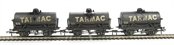 Pack of 3 14 ton tank wagons in Tarmac livery - weathered