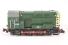 Class 08 Shunter D3406 in BR Green - separated from set
