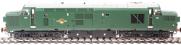 Class 37/0 in BR green with small yellow panels and split headcode boxes - unnumbered