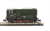 Class 08 Shunter 13365 in BR Green with Late Crest