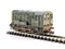 Class 08 Shunter D3729 in BR Green with Wasp Stripes (weathered)