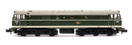 Class 31 D5616 in BR green with small yellow ends