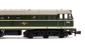 Class 31 D5616 in BR green with small yellow ends