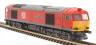 Class 60 60100 "Midland Railway - Butterley" in DB Cargo UK red