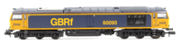 Class 60 60095 in GB Railfreight blue and orange