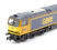 Class 60 60095 in GB Railfreight blue and orange