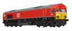 Class 66/0 66124 DB Cargo Red Diesel Locomotive