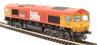 Class 66/7 66783 "The Flying Dustman" in Biffa red with GBRf branding