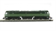 Class 47 D1745 in BR Two Tone Green with Small Yellow Panel