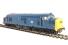 Class 37/0 in BR blue with centre headcode box (unnumbered)