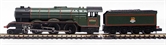 Class A3 4-6-2 60066 "Merry Hampton" with single chimney in BR green with early emblem