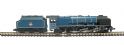 Class 8P 4-6-2 46255 "City of Hereford" & tender in BR blue with early emblem