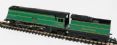 Streamlined West Country class 4-6-2 21C101 "Exeter" in SR malachite green