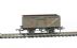 16 Ton steel mineral wagon in BR grey with top flap doors B106979 - weathered