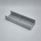 Thin Slot Aluminum Miter Box in Aluminum Color