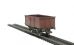 16 Ton steel mineral wagon in BR brown without top flat doors (weathered)