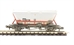 HCA hopper wagon with dust cover in Transrail - weathered