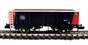 46 tonne POA box mineral wagon in Loadhaul orange & black with plain ends