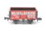 7 Plank Fixed End Wagon 3 in 'Walkers & Rodgers' Red Livery - Limited Edition for Castle Trains LLP