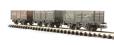 Coal Trader Triple Pack - 7 Plank Wagons BR (Ex-Private Owner) P Numbers - weathered